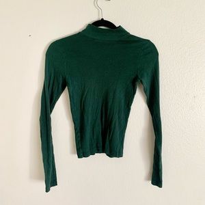 Green Turtleneck